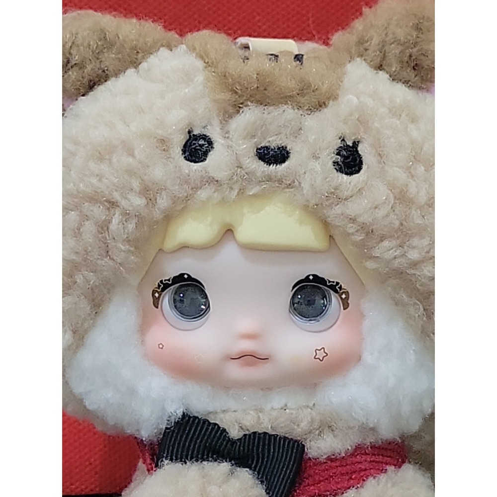 Nommi Sitting Zoo Series Mini Plush Doll Chestnut CocoBox Confirmed Character.